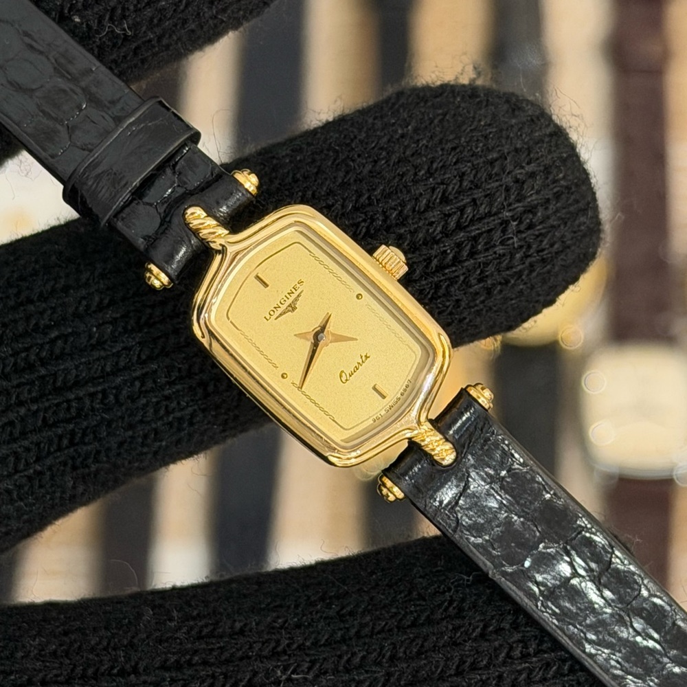 Vintage 1980s Longines Grande Classique 961-6567 Women’s Watch [Gold-Plated]